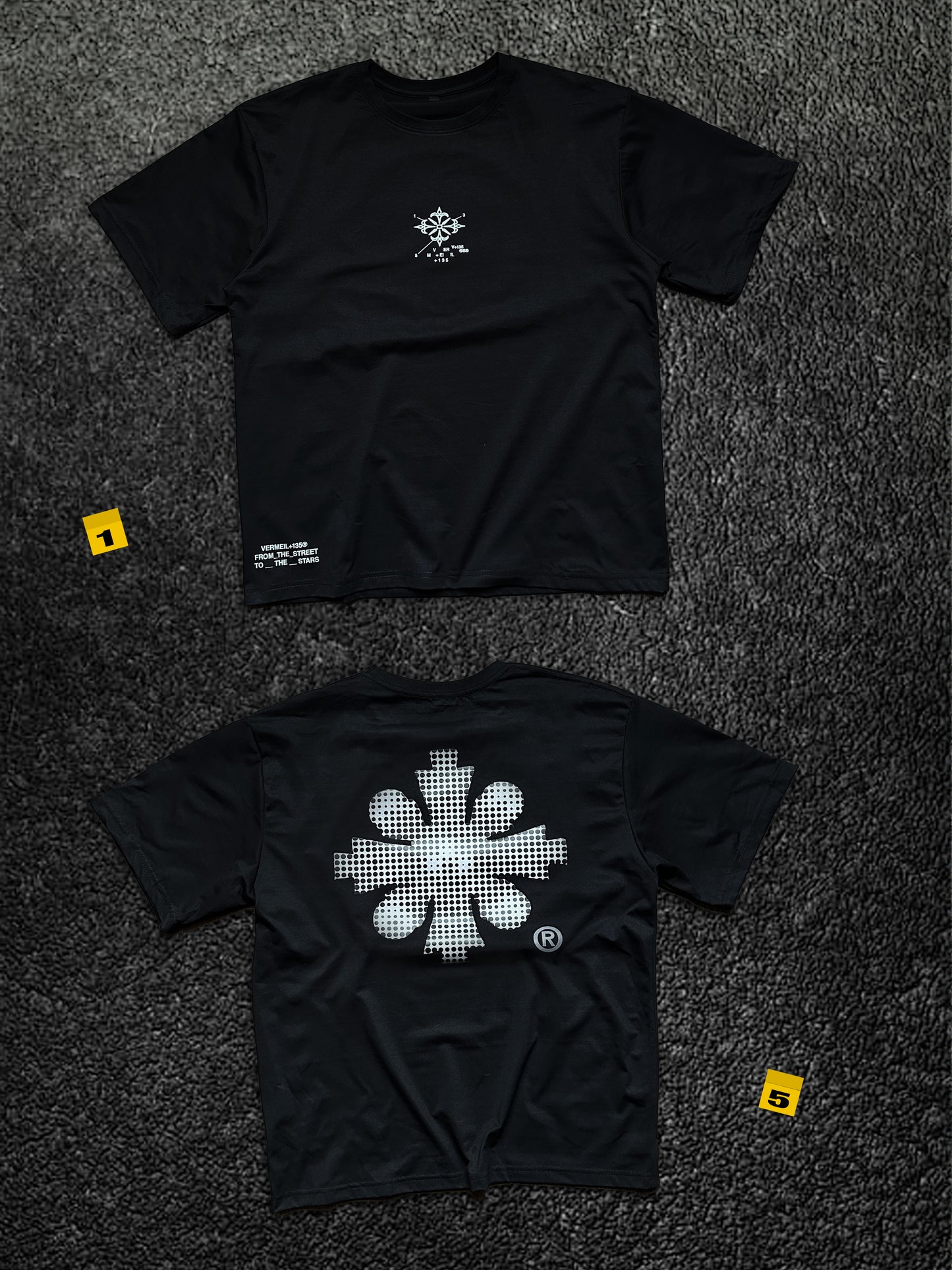 CRYSTAL TEE (BLACK)